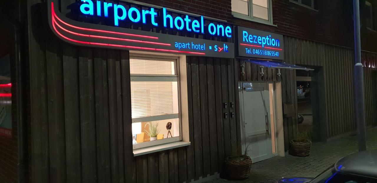 Airport Hotel One Aparthotel Sylt Exterior photo